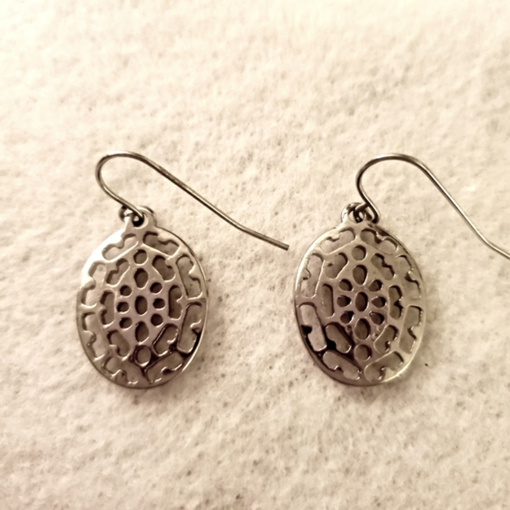 Silver Dangle Earrings